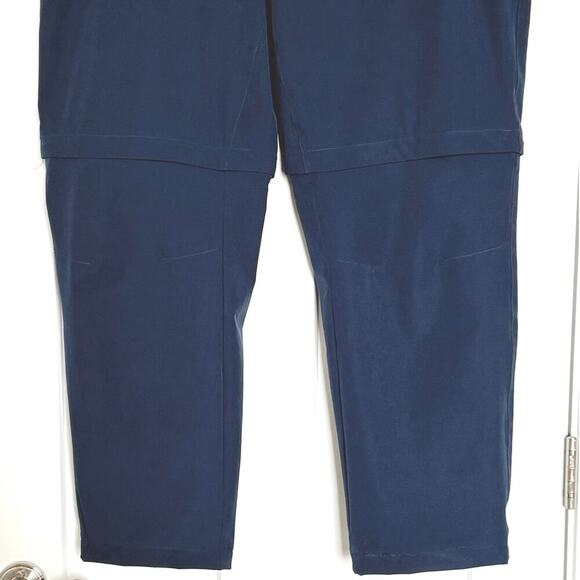The North Face Mens 40 x 32 Convertible Pant in Navy Hiking Outdoors Travel EUC - Picture 7 of 10